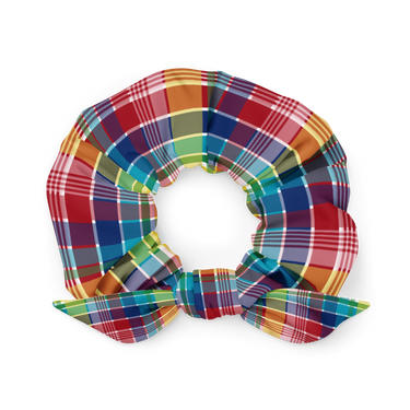 VI Madras Scrunchie